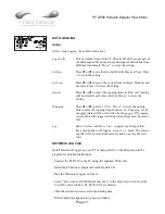 Preview for 11 page of Micronics PF D550 Installation & Operation Instructions