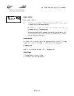 Preview for 13 page of Micronics PF D550 Installation & Operation Instructions