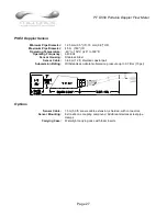 Preview for 27 page of Micronics PF D550 Installation & Operation Instructions