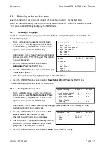 Предварительный просмотр 21 страницы Micronics Portaflow 222 User Manual