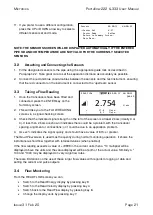 Предварительный просмотр 25 страницы Micronics Portaflow 222 User Manual