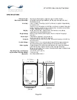 Предварительный просмотр 58 страницы Micronics UF AV5500 User Manual