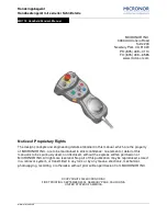 Micronor mr175 User Manual preview