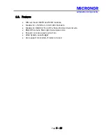 Preview for 5 page of Micronor MR361 Series Data Sheet And User Manual