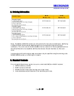 Preview for 6 page of Micronor MR361 Series Data Sheet And User Manual