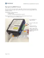 Preview for 3 page of Micronor MR430-1 Firmware Update