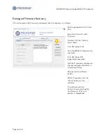 Preview for 6 page of Micronor MR430-1 Firmware Update