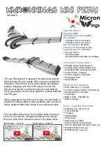 Предварительный просмотр 1 страницы MicronWings MINI DELTA V2 Manual