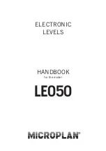 Preview for 1 page of Microplan LE050 Handbook