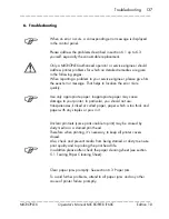 Предварительный просмотр 137 страницы Microplex iF60C Operator'S Manual