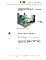 Предварительный просмотр 35 страницы Microplex logiJET T4-2 Operator'S Manual