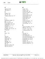 Предварительный просмотр 208 страницы Microplex logiJET T4-2 Operator'S Manual