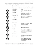 Предварительный просмотр 49 страницы Microplex LOGIJET T4 Operator'S Manual