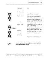 Предварительный просмотр 99 страницы Microplex LOGIJET T4 Operator'S Manual