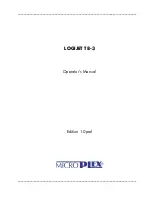 Microplex LOGIJET T8-3 Operator'S Manual preview