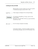 Preview for 67 page of Microplex logiJET TM4 Operator'S Manual