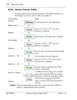 Preview for 120 page of Microplex logiJET TM4 Operator'S Manual