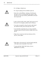 Preview for 12 page of Microplex SOLID 166E Operator'S Manual