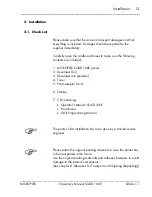 Preview for 13 page of Microplex SOLID 166E Operator'S Manual