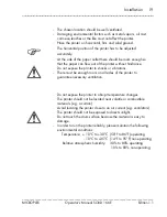 Preview for 19 page of Microplex SOLID 166E Operator'S Manual