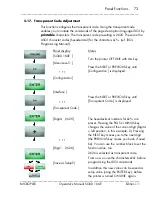 Preview for 73 page of Microplex SOLID 166E Operator'S Manual