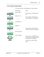 Preview for 75 page of Microplex SOLID 166E Operator'S Manual