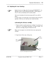 Preview for 103 page of Microplex SOLID 166E Operator'S Manual