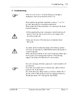 Preview for 113 page of Microplex SOLID 166E Operator'S Manual