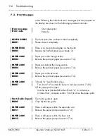 Preview for 116 page of Microplex SOLID 166E Operator'S Manual