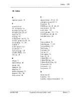 Preview for 139 page of Microplex SOLID 166E Operator'S Manual