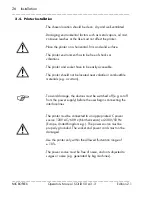 Preview for 26 page of Microplex SOLID 50 A3 - 3 Operator'S Manual