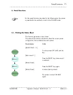 Preview for 71 page of Microplex SOLID 50 A3 - 3 Operator'S Manual