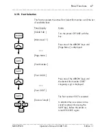 Preview for 67 page of Microplex SOLID F40 Operator'S Manual