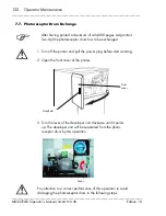 Preview for 122 page of Microplex SOLID F90 HD Operator'S Manual