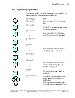 Preview for 65 page of Microplex SOLID T11 DT Operator'S Manual