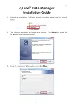 Предварительный просмотр 2 страницы MICROPOINT qLabs Data Manager Installation Manual