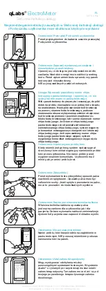 Предварительный просмотр 8 страницы MICROPOINT qLabs ElectroMeter Q-3 Plus Quick Start Manual