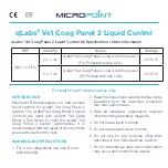 Preview for 1 page of MICROPOINT qLabs QSV-1-CL Pro Quick Start Manual