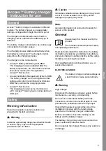 Preview for 3 page of MicroPower Access 30 Instructions For Use Manual