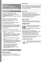 Preview for 34 page of MicroPower Access 30 Instructions For Use Manual