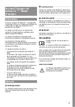 Preview for 67 page of MicroPower Access 30 Instructions For Use Manual