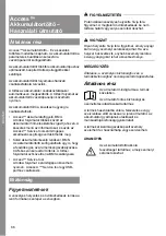 Preview for 86 page of MicroPower Access 30 Instructions For Use Manual