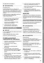 Preview for 89 page of MicroPower Access 30 Instructions For Use Manual