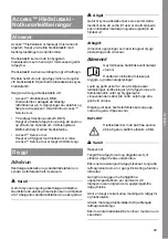 Preview for 93 page of MicroPower Access 30 Instructions For Use Manual