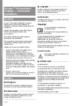 Preview for 118 page of MicroPower Access 30 Instructions For Use Manual