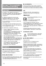 Preview for 124 page of MicroPower Access 30 Instructions For Use Manual