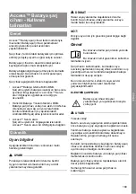 Preview for 189 page of MicroPower Access 30 Instructions For Use Manual