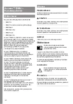 Preview for 42 page of MicroPower Acess BMU Basic Instructions For Use Manual