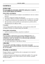 Preview for 24 page of MicroPower MTM-HF 3200 User Manual