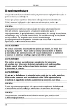 Preview for 36 page of MicroPower MTM-HF 3200 User Manual